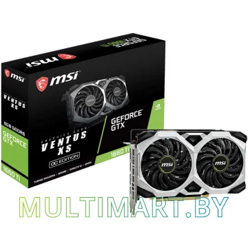 Видеокарта MSI GeForce GTX 1660 Ti Ventus XS OC 6GB GDDR6 картинка 5